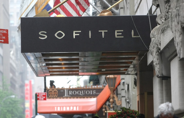 Het incident vond plaats in het Sofitel-hotel in New York.