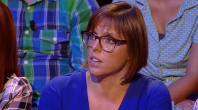 Sarah Smeyers (N-VA) in 'Karen &amp; De Coster'.