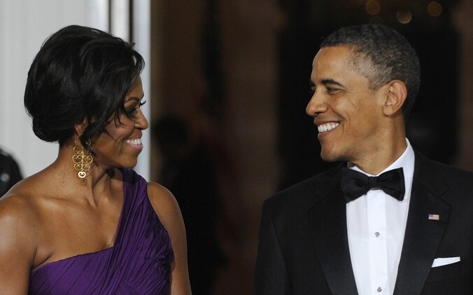Michelle en Barack Obama.