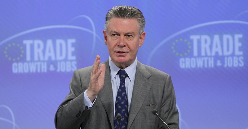 Europees commissaris voor Handel Karel De Gucht (Open Vld)