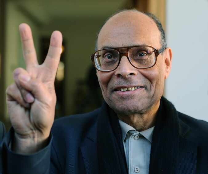 Marzouki leidt de Congres Partij voor de Republiek (CPR).