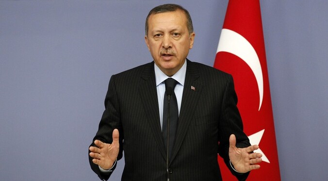 De Turkse premier Recep Tayyip Erdogan.