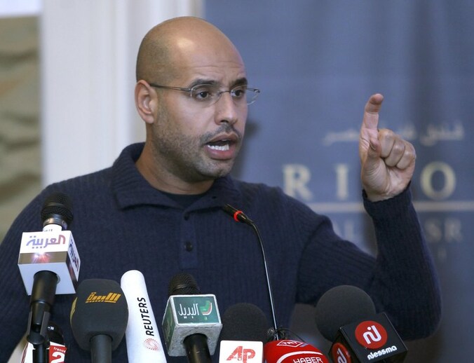 Saif al-Islam Kadhafi.