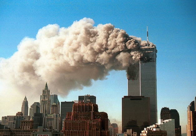 Op 11 september 2001 boorden twee gekaapte vliegtuigen zich in de twee torens van het World Trade Center in New York.