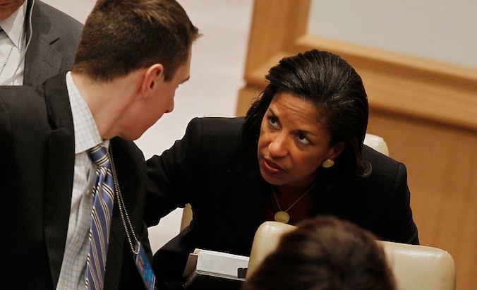 Susan Rice, VS-ambassadrice bij de Verenigde Naties.