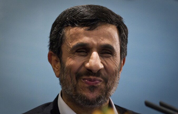 Mahmoud Ahmadinejad.