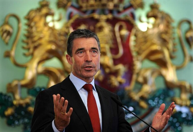 NAVO-topman Anders Fogh Rasmussen.