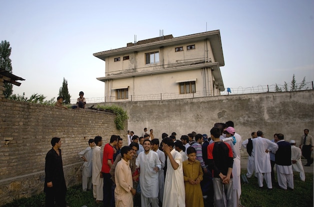 De CIA kwam al-Qaidaleider bin Laden in dit huis in Abbottabad op het spoor.