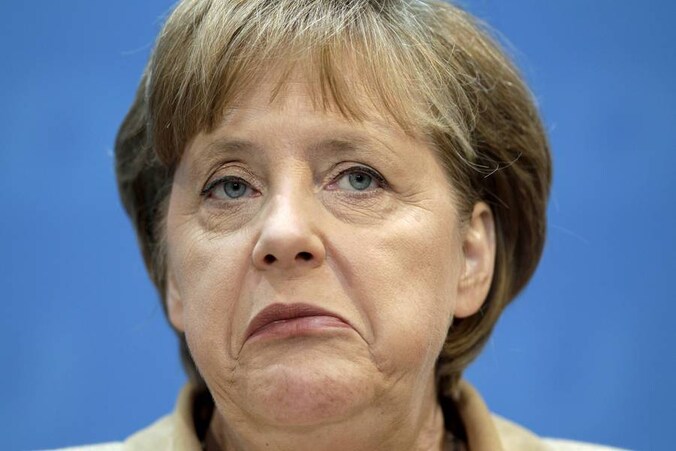 Angela Merkel.