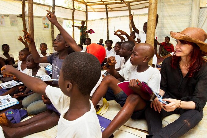 Axelle Red in Liberia.