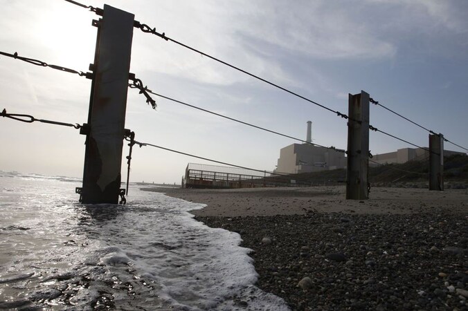 De kerncentrale in Shizuoka ging na de aardbeving van vandaag om veiligheidsredenen dicht.
