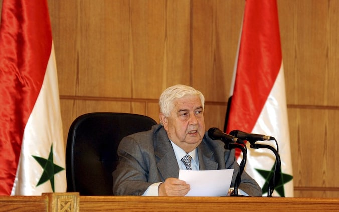 Walid al-Moeallem.