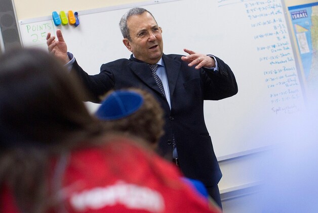 Israëlisch defensieminister Ehud Barak, oud-premier.