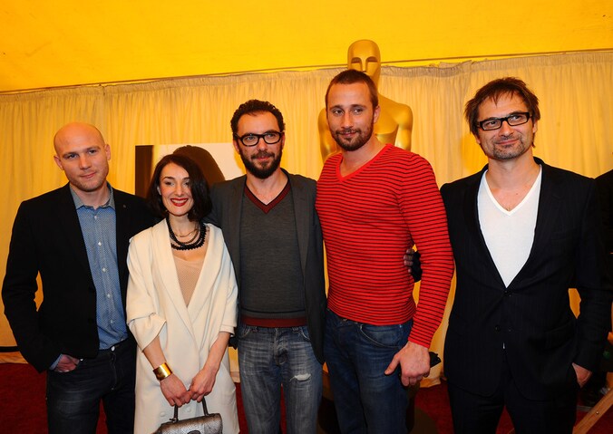 Jeroen Perceval, Jeanne Dandoy, Michaël Roskam en Matthias Schoenaerts.