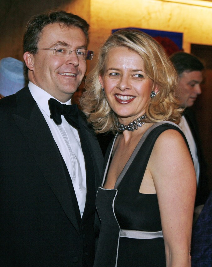 Prins Johan Friso en echtgenote prinses Mabel. Archieffoto uit 2008