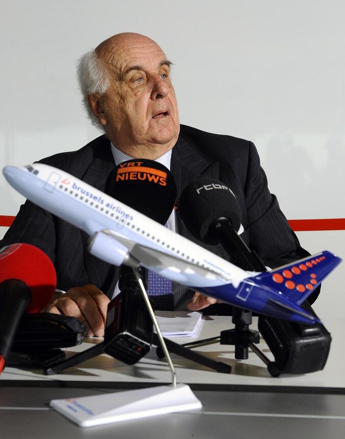 Etienne Davignon, voorzitter van de Raad van Bestuur van Brussels Airlines.