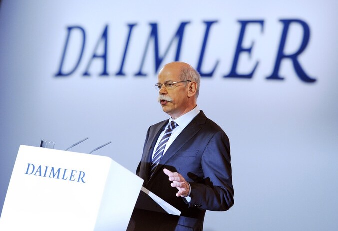 Dieter Zetsche, topman van Daimler.
