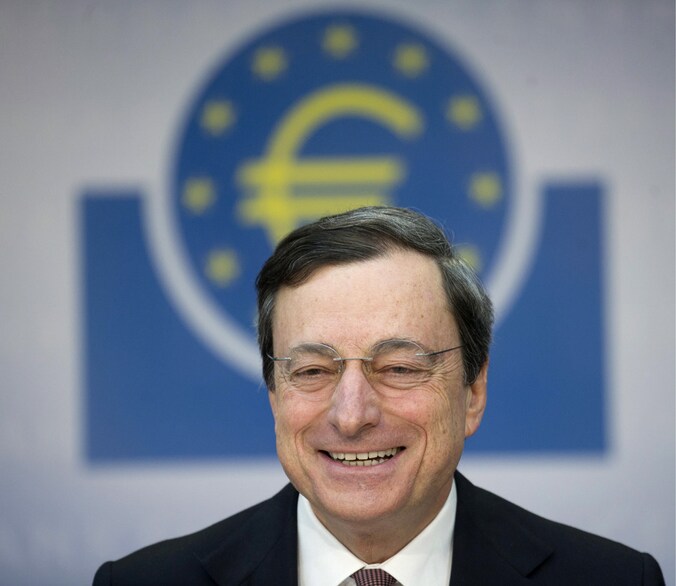Voorzitter van de Europese Centrale Bank Mario Draghi.