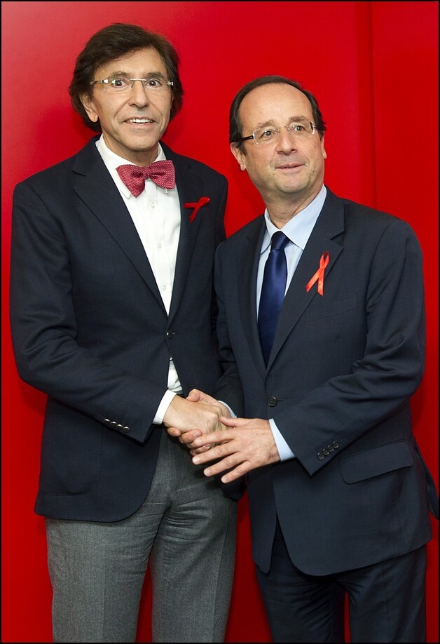 Elio Di Rupo, toen nog formateur, ontmoette eind november François Hollande in Brussel.