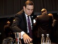 Grieks minister van Financiën Filippos Sachinidis.
