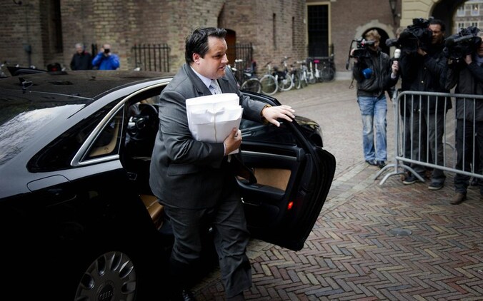 De Nederlandse minister van Financiën Jan Kees de Jager.