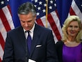 Jon Huntsman en zijn echtgenote Mary Kaye.