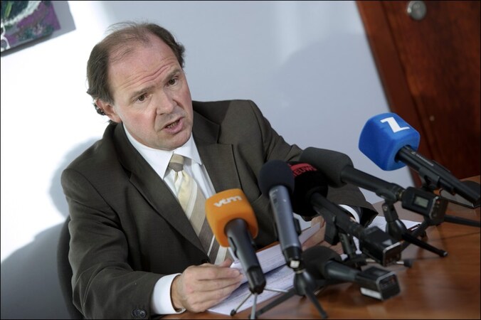 Minister van Financiën Muyters (N-VA).