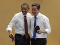 Obama en David Cameron.