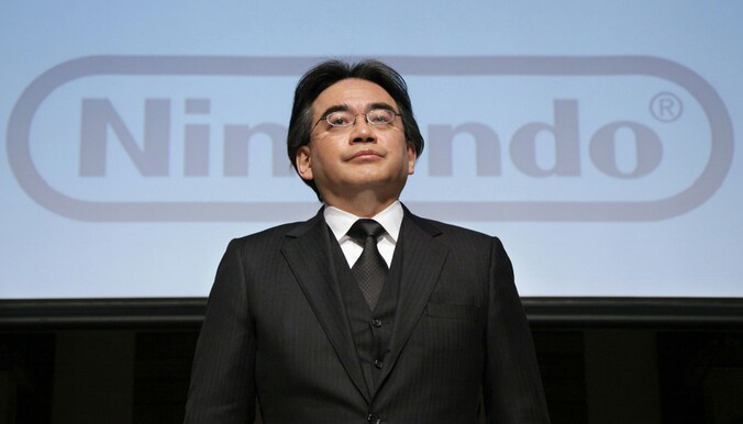Satoru Iwata, topman van het Japanse Nintendo.