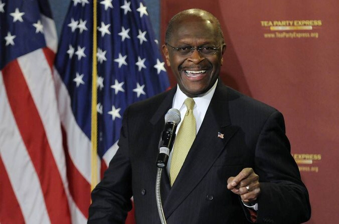 Herman Cain.