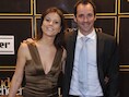 Bart Goor aan de zijde van partner Tania Prinsier tijdens het jongste Gala van de Gouden Schoen.
