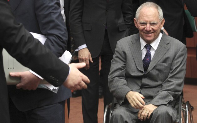 Wolfgang Schaüble zei dat de vergadering een duurzame oplossing moet opleveren.