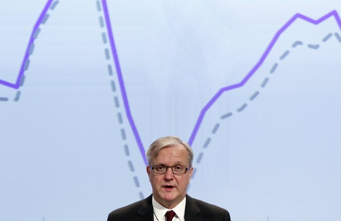 Eurocommissaris voor Economische en Monetaire Zaken Olli Rehn.