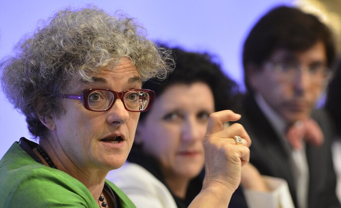 Minister van Werk Monica De Coninck (sp.a)