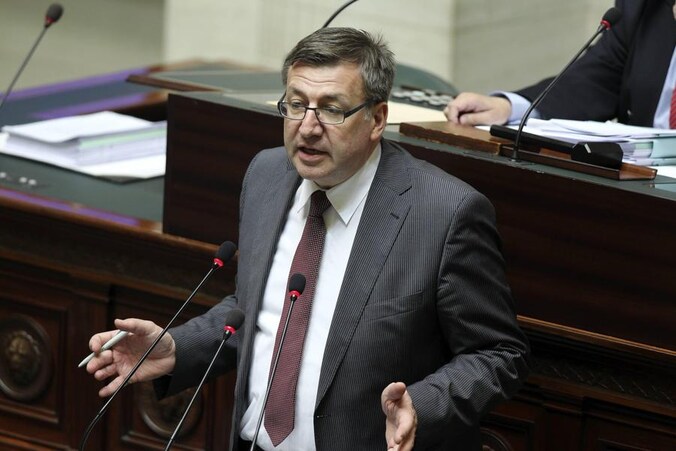 Minister van Financiën Steven Vanackere