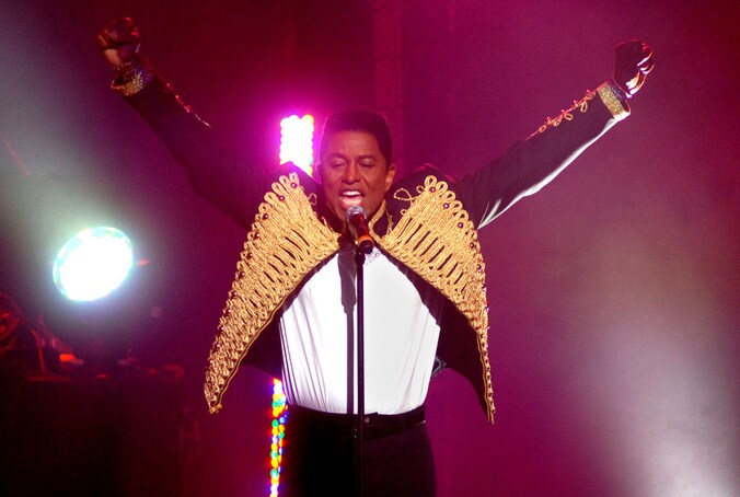 Jermaine Jackson op 23 juni in Detroit, Michigan.