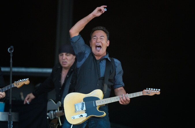 Bruce Springsteen afgelopen weekend op The Isle of Wight Festival.