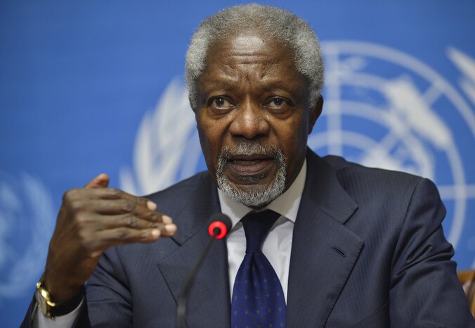 Kofi Annan.