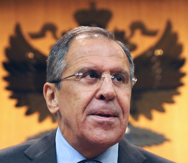 Russisch minister van Buitenlandse Zaken Sergej Lavrov.
