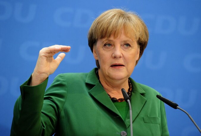 De Duitse bondskanselier Angela Merkel.
