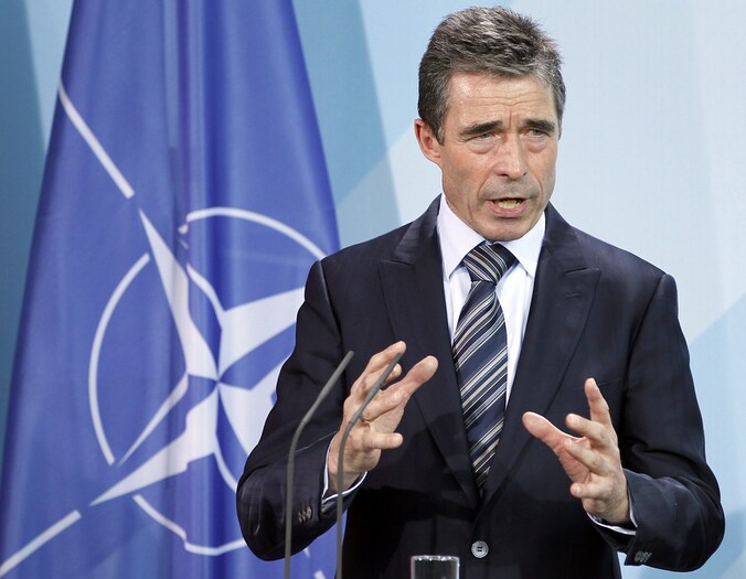 NAVO-chef Anders Fogh Rasmussen.