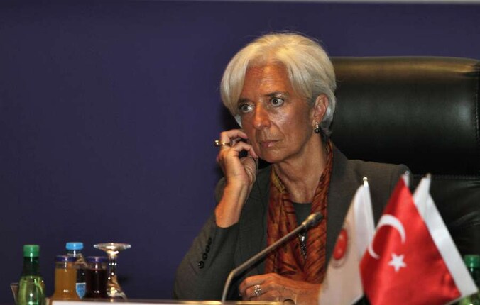 IMF-topvrouw Christine Lagarde.