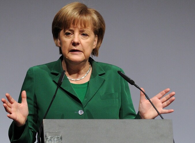 Angela Merkel.