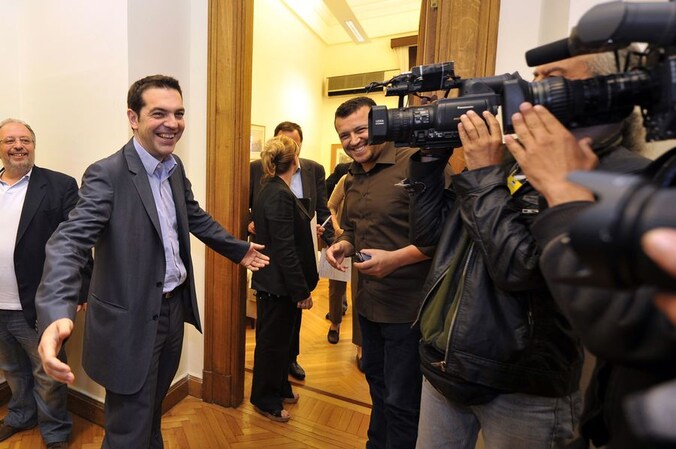 Syriza-leider Alexis Tsipras.