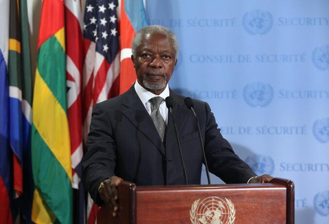 Kofi Annan.