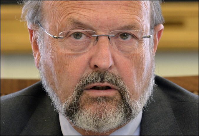 Luc Coene, gouverneur van de Nationale Bank.