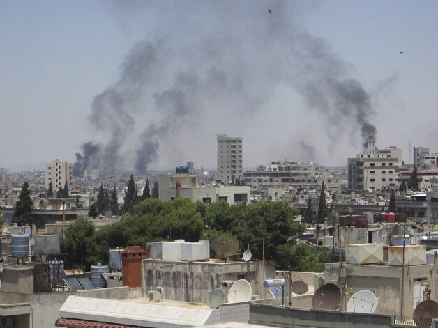 De Syrische stad Homs.