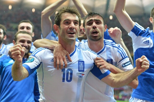 Doelpuntenmaker Karagounis.