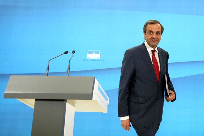 Het is niet uitgesloten dat Nea Dimokratia-leider en formateur Antonis Samaras mee aan tafel schuift.