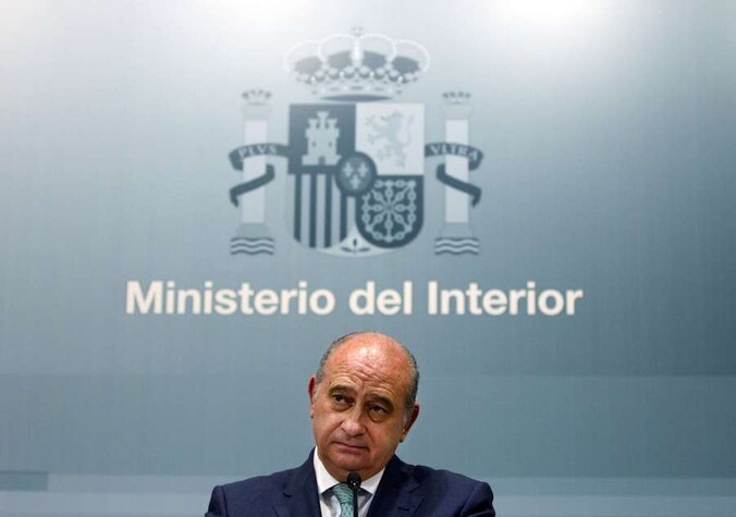 De Spaanse minister van Binnenlandse Zaken orge Fernández Díaz.
